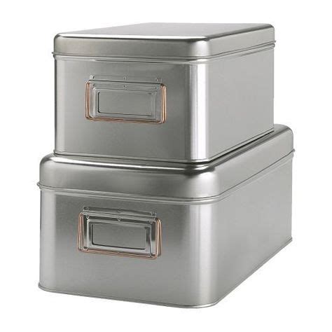 stainless steel boxes for storage